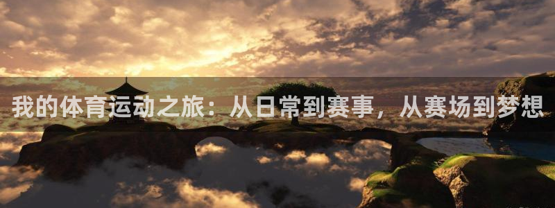 我的体育运动之旅：从日常到赛事，从赛场到梦想
